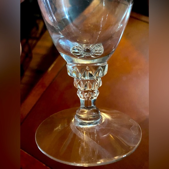 Vintage Tiffin Crystal Set of 5 Ice Tea Glasses - Picture 1 of 7